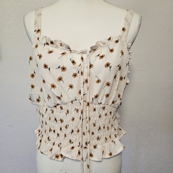 Sienna Sky Sunflower Summer Tank Top Women's Size XL NWOT - Picture 7 of 7